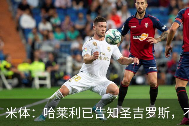 米体：哈莱利已告知圣吉罗斯，不参加任何可能危及转会国米的比赛